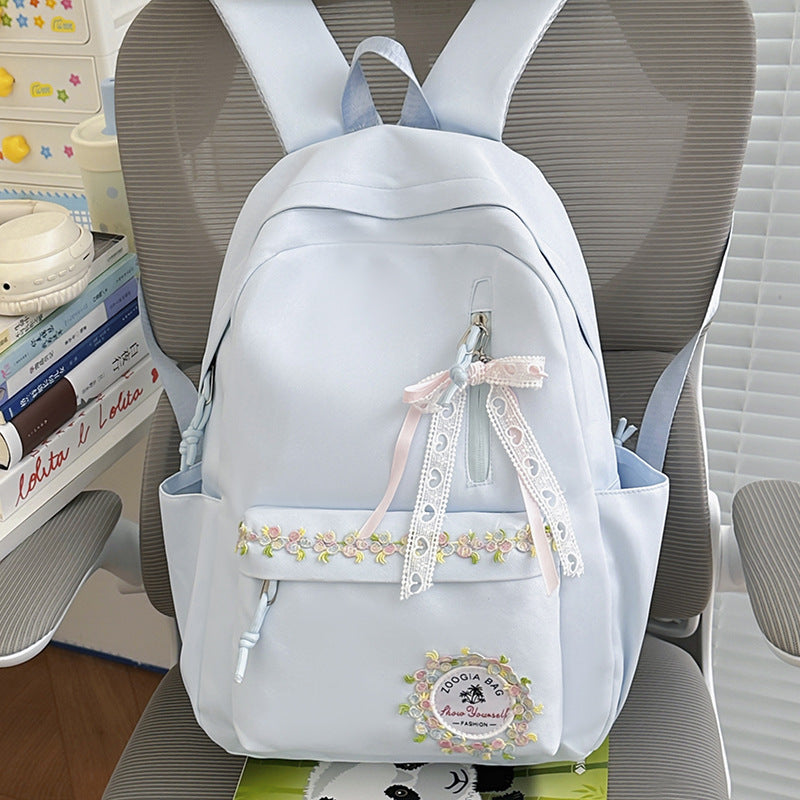 Bestickter Blumensack Brehn