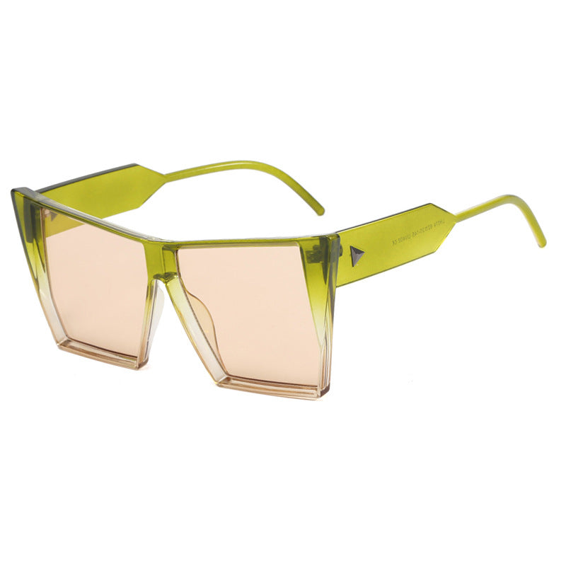 Damen geometrische Sonnenbrille mit innovative Gläsern Brehn