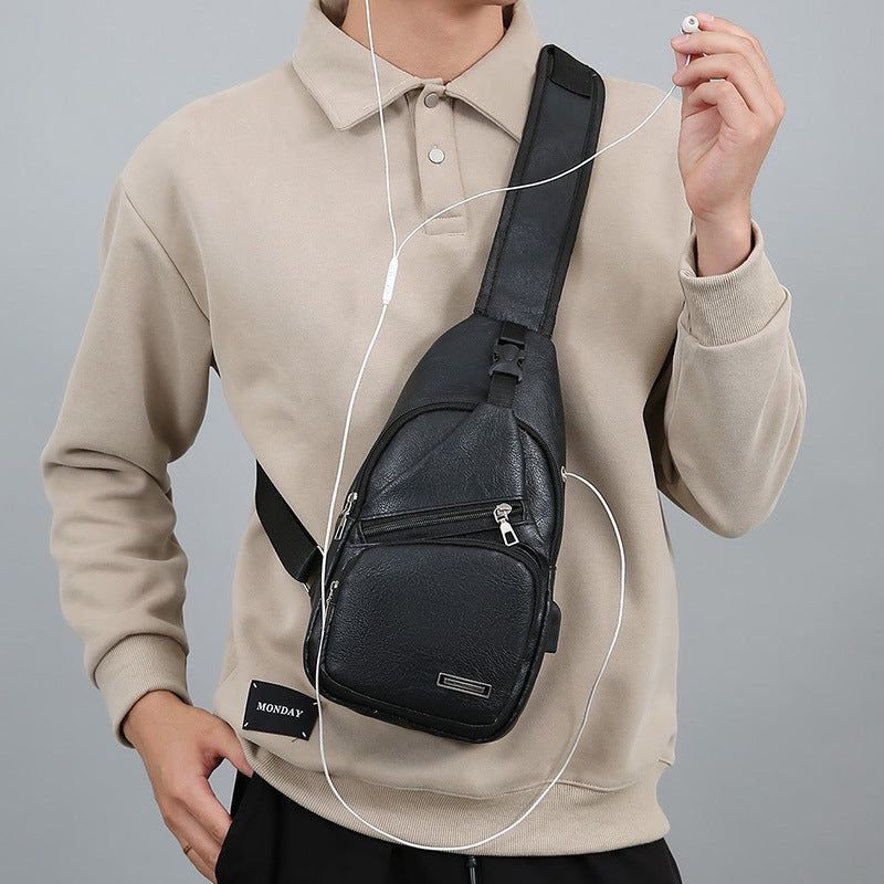 Multi-Fach Stylish Sling Bag Brehn