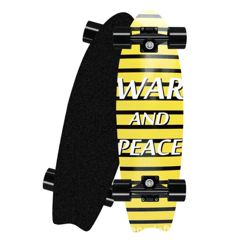 Surf-inspirierter Mini Cruiser Skateboard Brehn