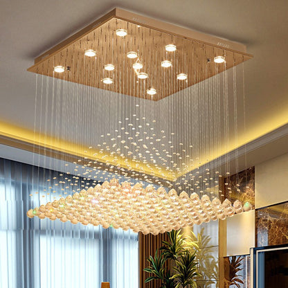 Moderne LED Kristall-Kronleuchter