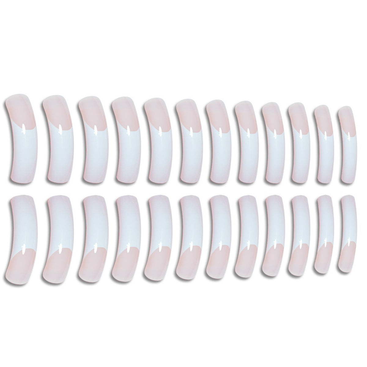 Premium French Tip Press-On Nails Brehn