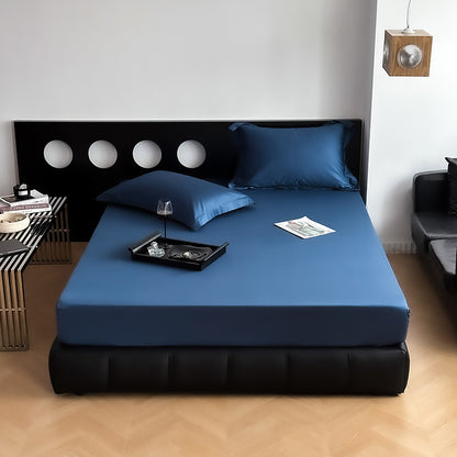 Luxuriöses Spannbettlaken-Set aus Satin-Mikrofaser