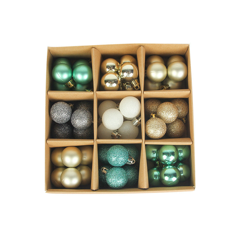 Elegante bruchsichere Weihnachtsbaum Ornament Set Brehn
