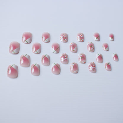 Florale Design Nagelkunst Set