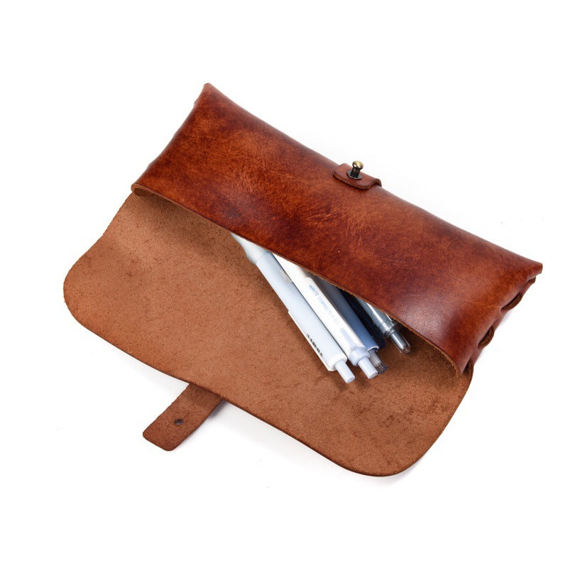 Stylische Leder Stiftetui Brehn