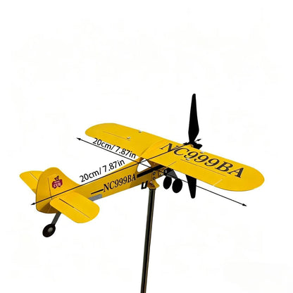 Dekorativer Flugzeug-Gartenstecker Brehn