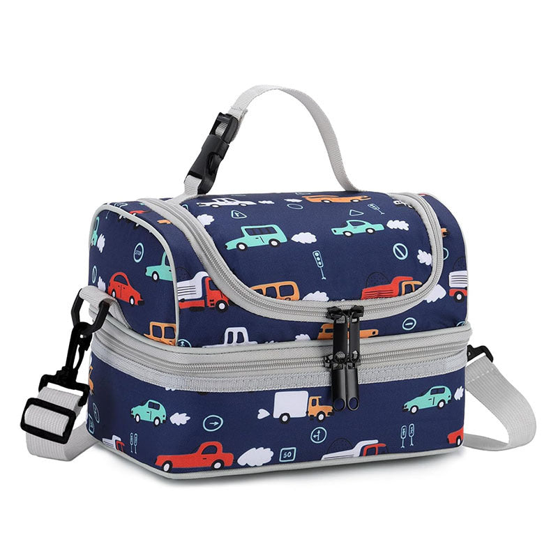 Damen isolierte Kühltasche mit doppeltem Fächerdesign Brehn