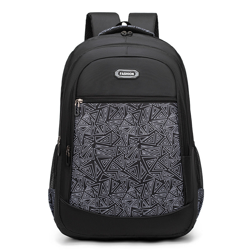 Geometrischer Druck Urbaner Rucksack