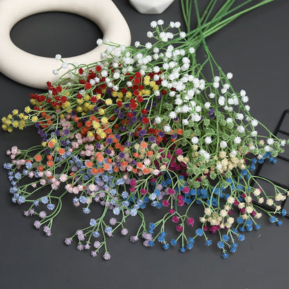 Künstlicher blauer Blumenstrauß für die Wohnkultur
