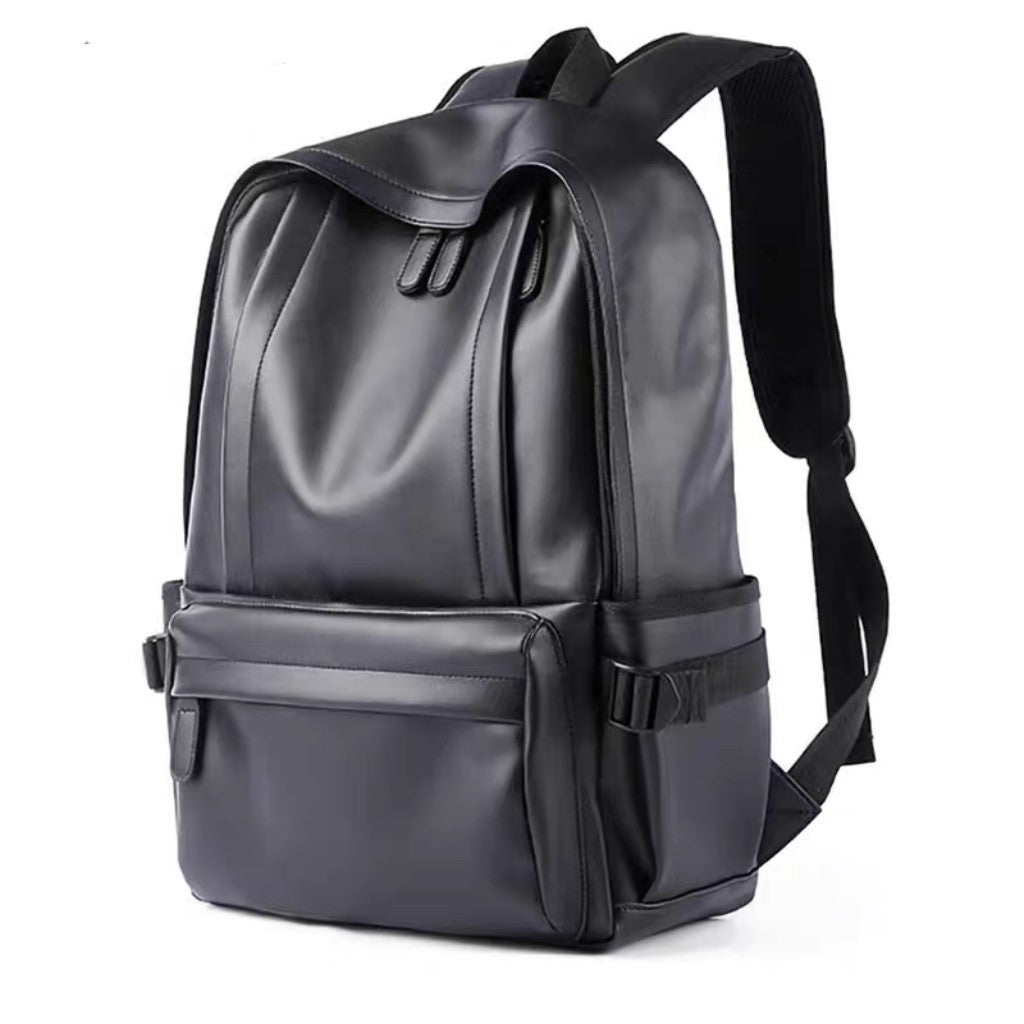 Schlanker Kunstleder-Rucksack Brehn