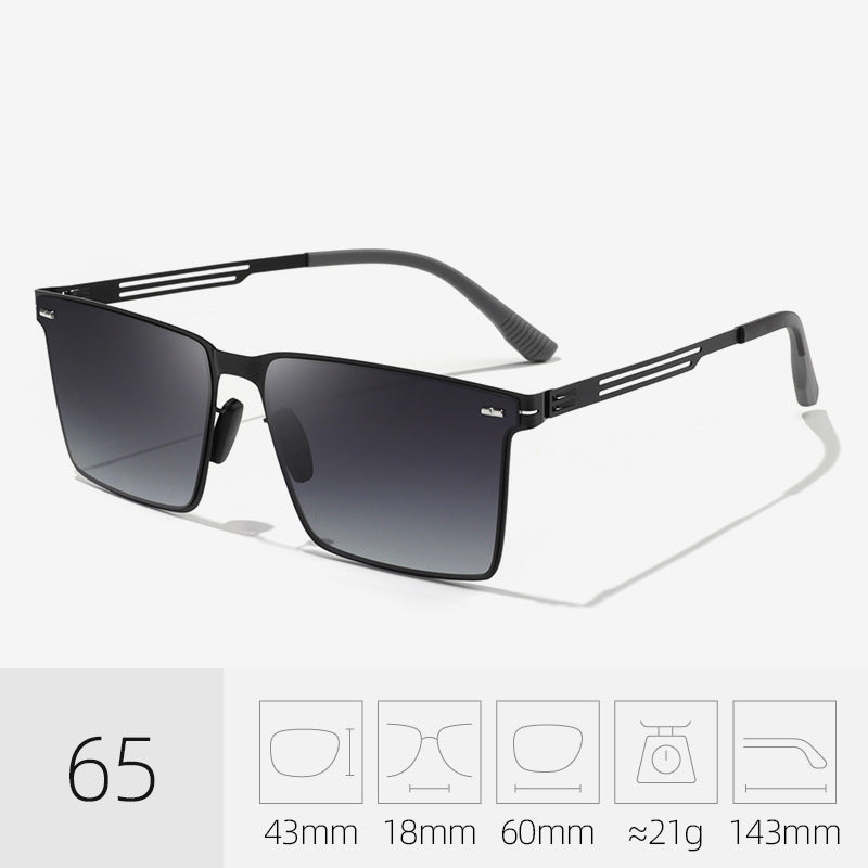 Modische Übergroße Sonnenbrille Brehn