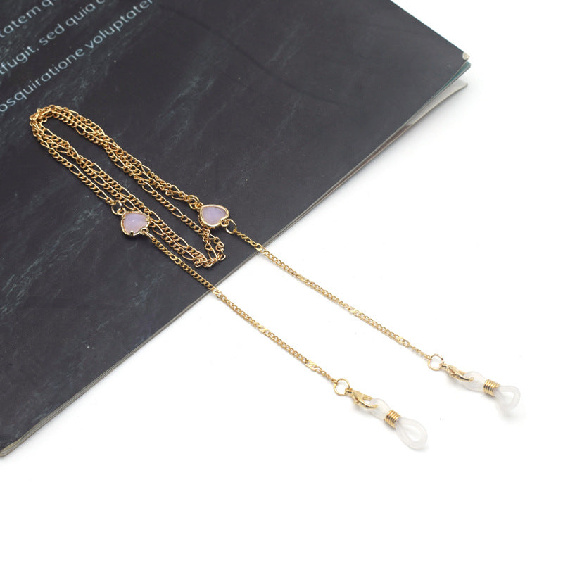 Elegante verstellbare Brillenketten Brehn