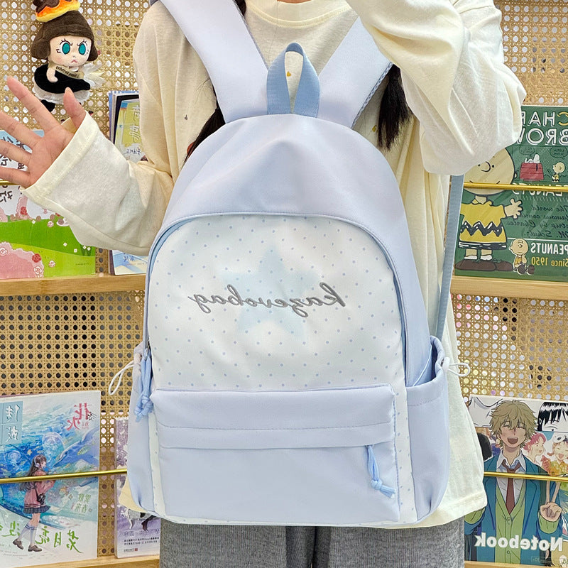 Stylische mit Sternen verzierte lässige Rucksack Brehn