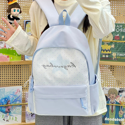 Stylische mit Sternen verzierte lässige Rucksack Brehn