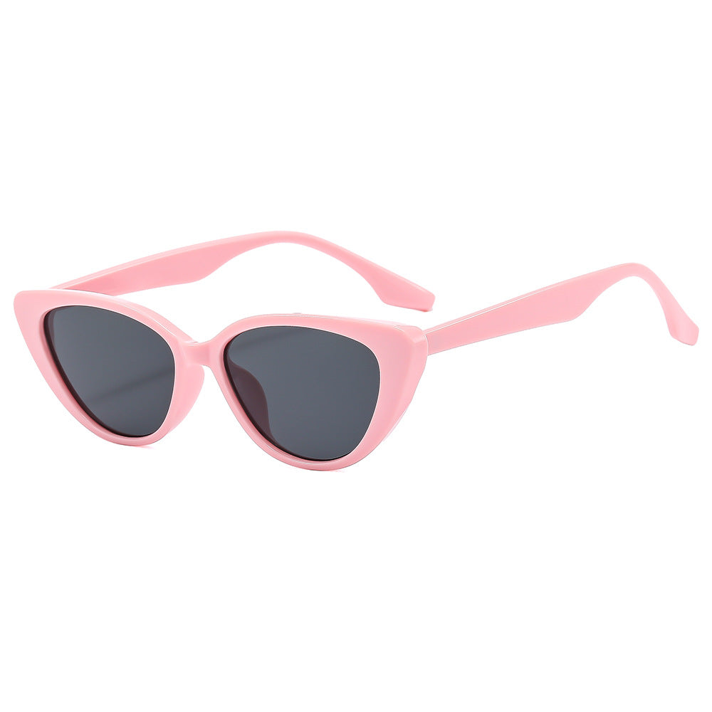 Damen futuristische Cat-Eye Sonnenbrille mit speziellen UV-Schutzgläsern Brehn