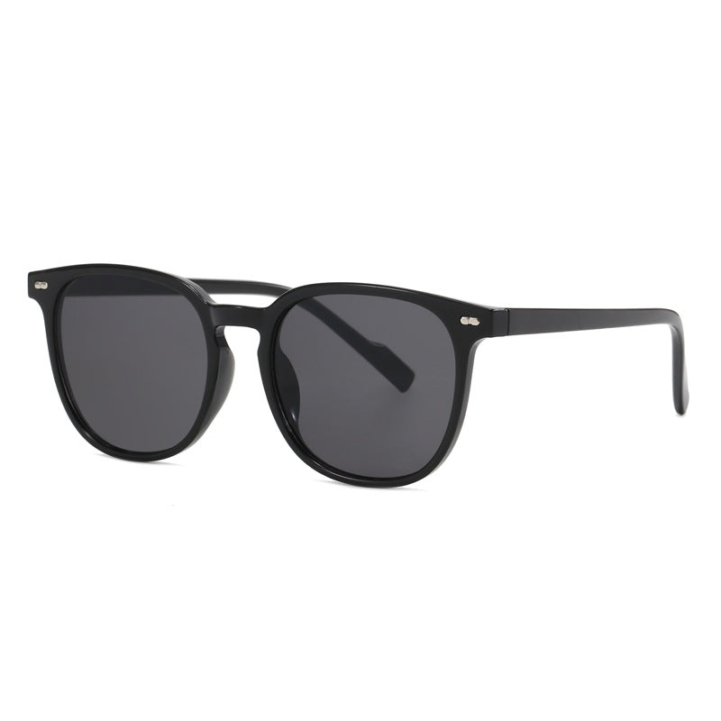 Damen modische Sonnenbrille mit transparentem Rahmen und elegantem Design Brehn