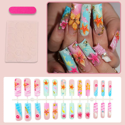 Nagelset mit maritimen Motiven Brehn