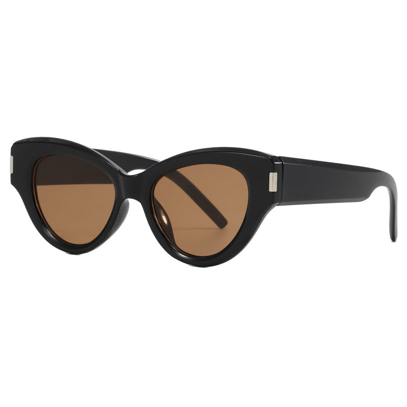 Damen Cat-Eye Sonnenbrille mit modernem, auffälligem Design Brehn