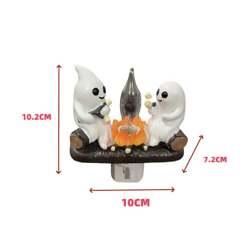 Kreatives Ghost Campfire Figuren Set Brehn