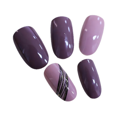 Elegante Mandel-Nagelkunst Brehn