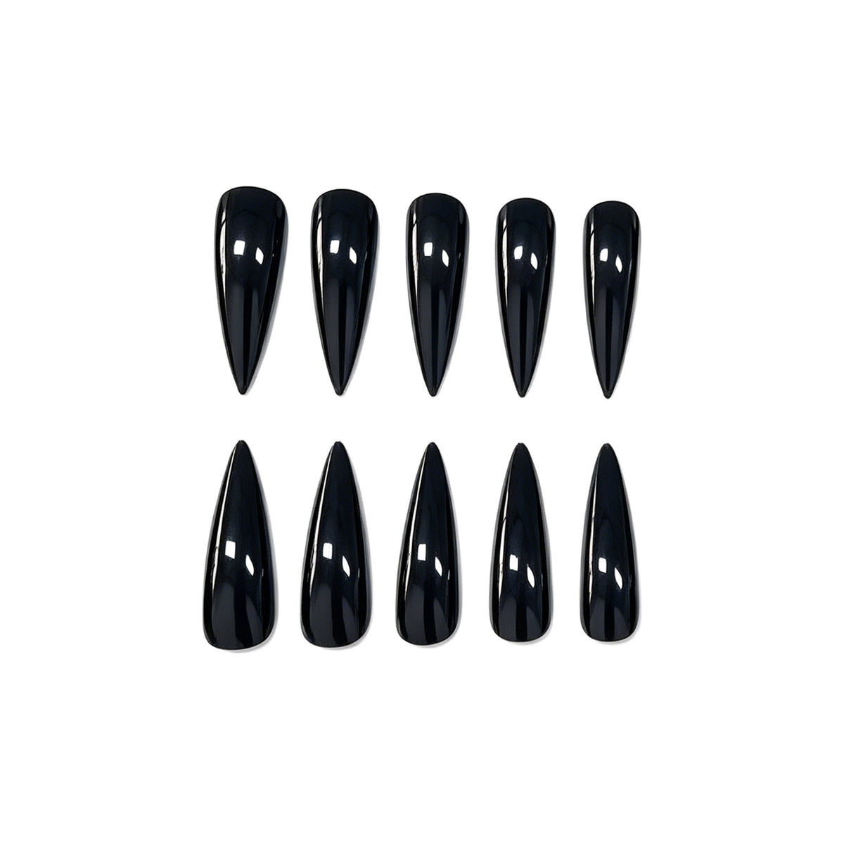 Glänzende Stiletto-Nagelverstärkungen Brehn 1789915940