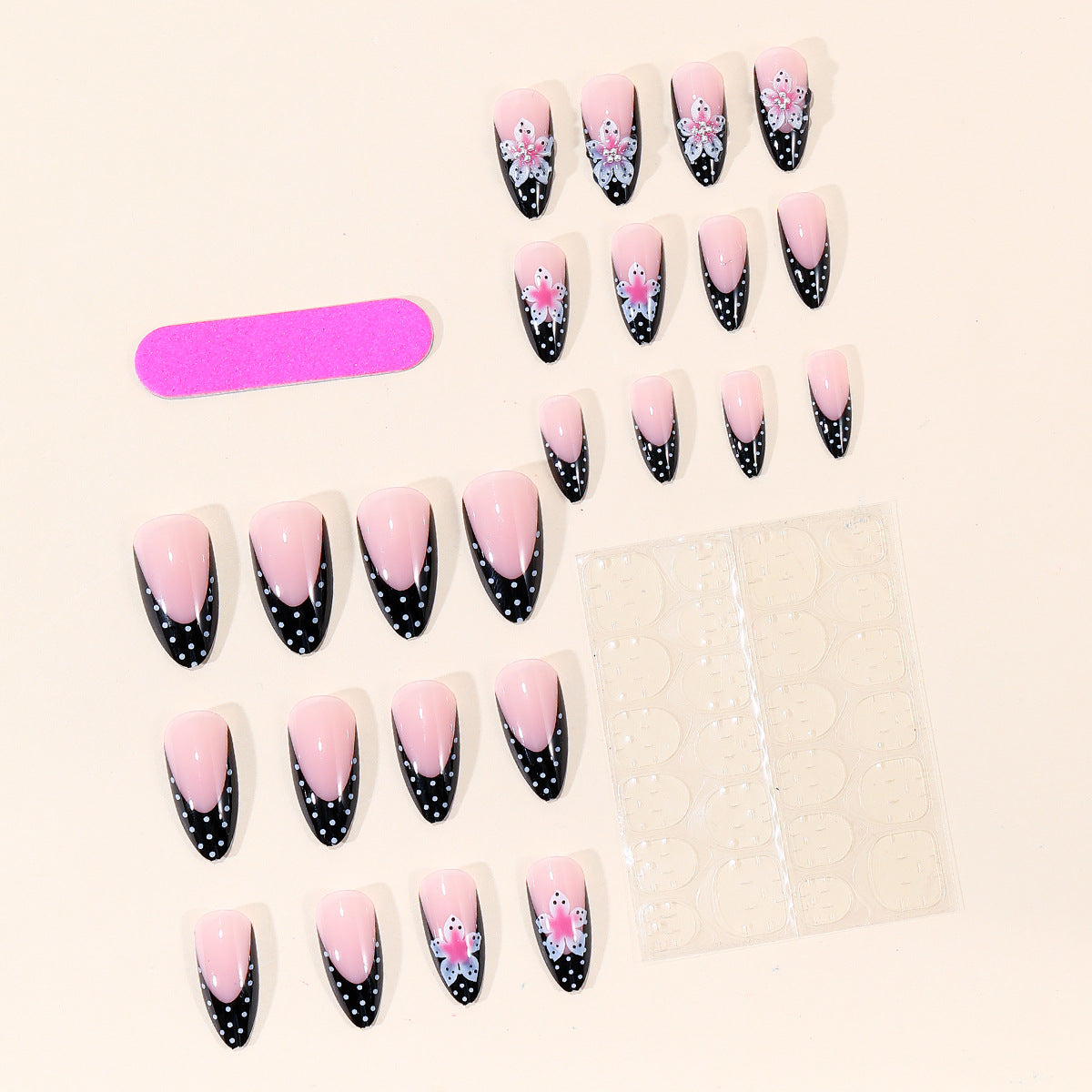 Elegantes Stiletto-Nagelkunst-Set Brehn