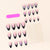 Elegantes Stiletto-Nagelkunst-Set Brehn