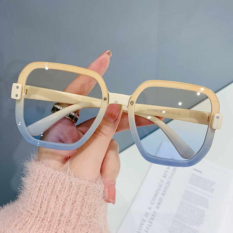 Damen elegante oversized Brille Brehn