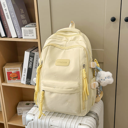 Stylischer Bestickter Reise-Rucksack Brehn