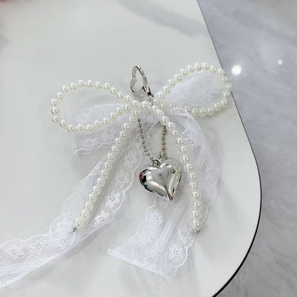 Eleganter Herz Anhänger Charm Schlüsselanhänger Brehn
