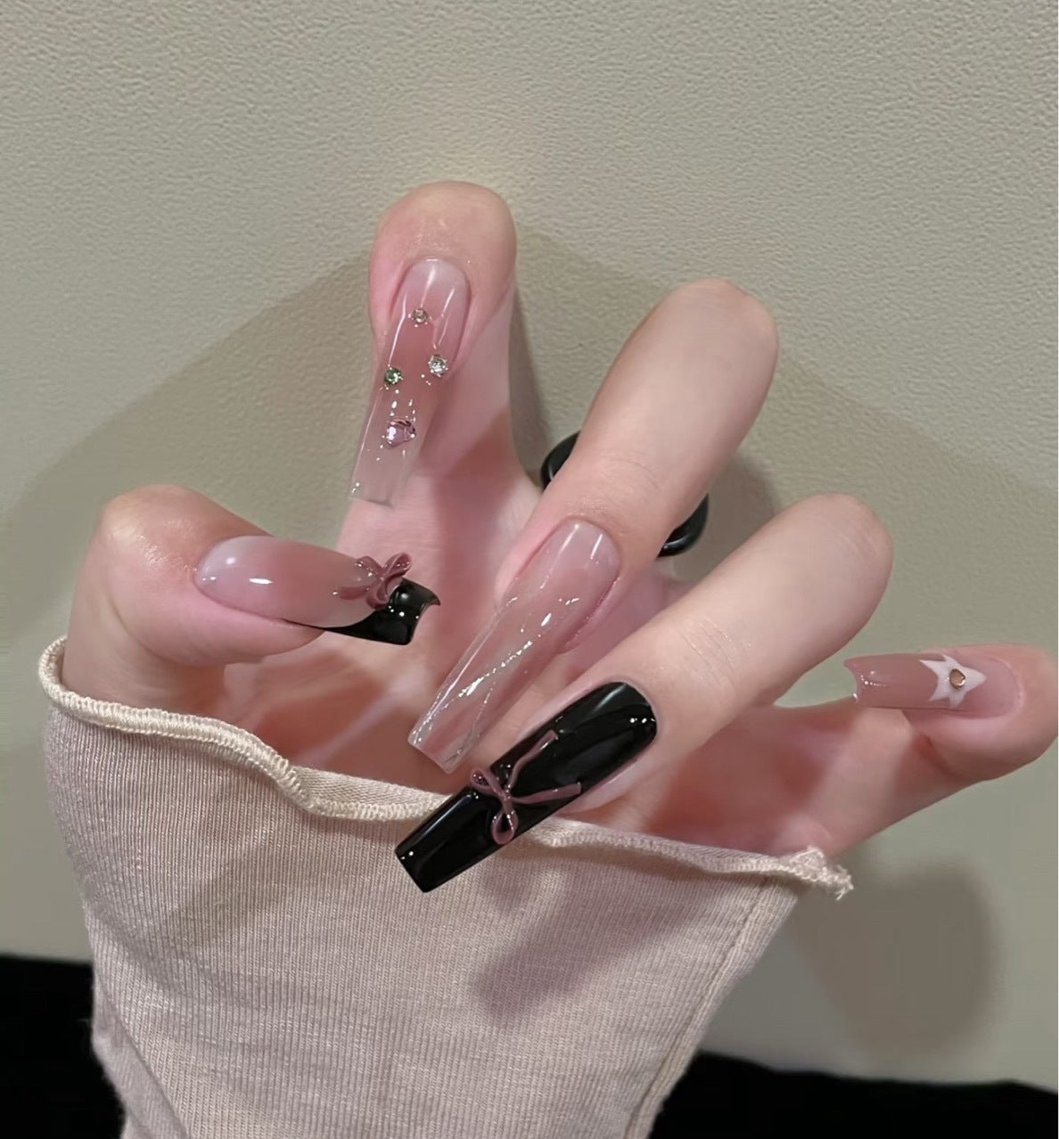 Ausgefallene Nagelkunstverlängerungen