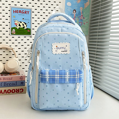 Stylische Stern-Druck Rucksack Brehn 1791205961