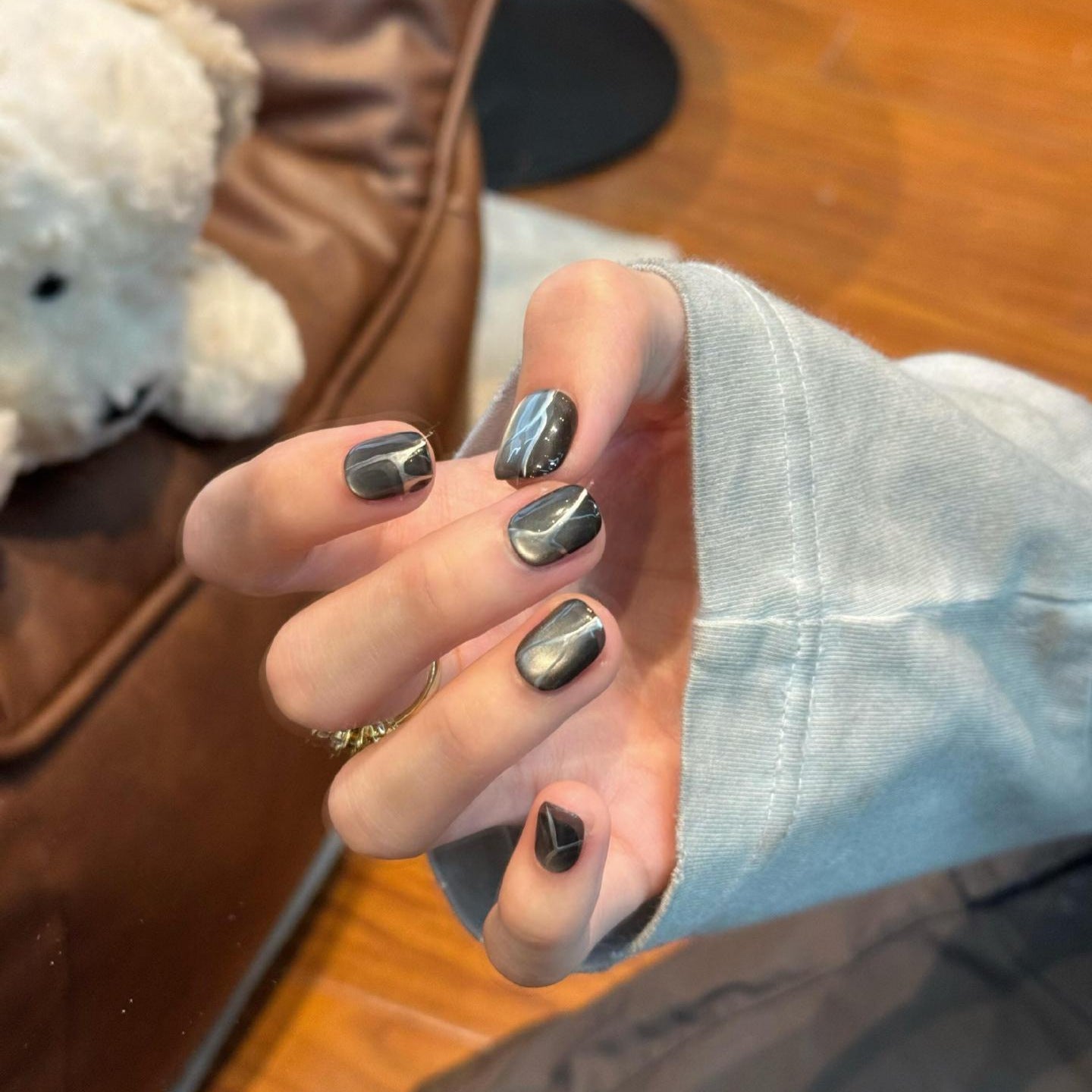 Kunstnagelset mit Modernem Geometrischen Design Brehn