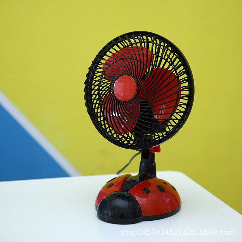 Damen Tischventilator im kreativen Marienkäfer-Design Brehn