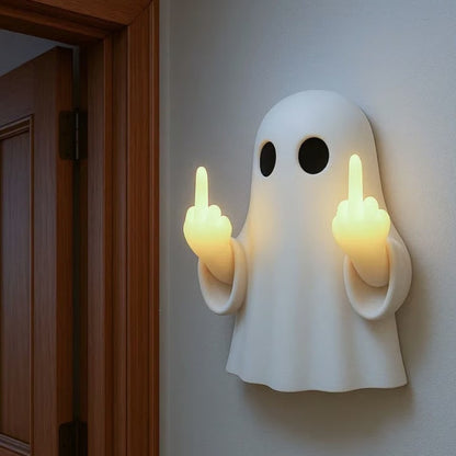 Humorvolle Weihnachtslicht-Figur Brehn