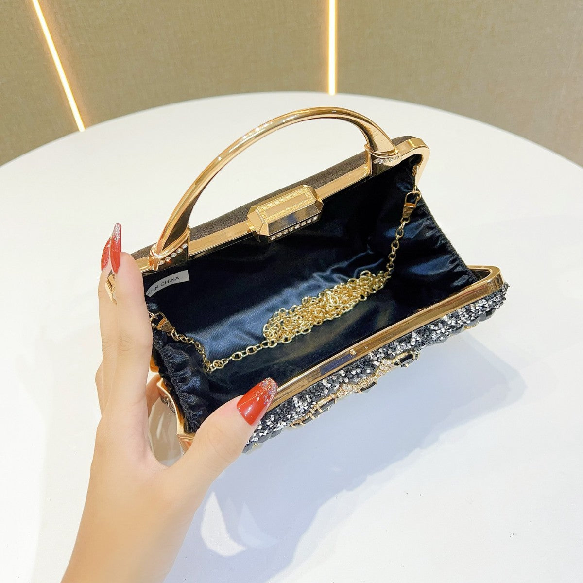 Dekorative Abend-Clutch