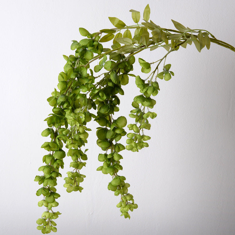 Elegante Faux-Wisteria-Blütenstiel-Dekoration