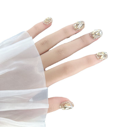 Glamorous Strass Press-On Nägel Brehn