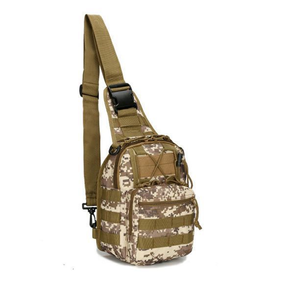 Sling-Rucksack Mit Multifunktionalem Fächerdesign Brehn