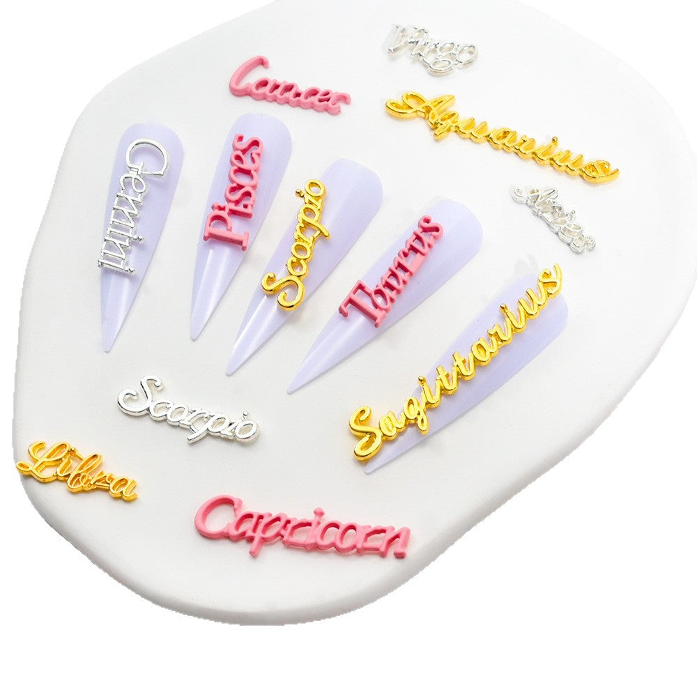 Zodiac Nagelkunst Charms