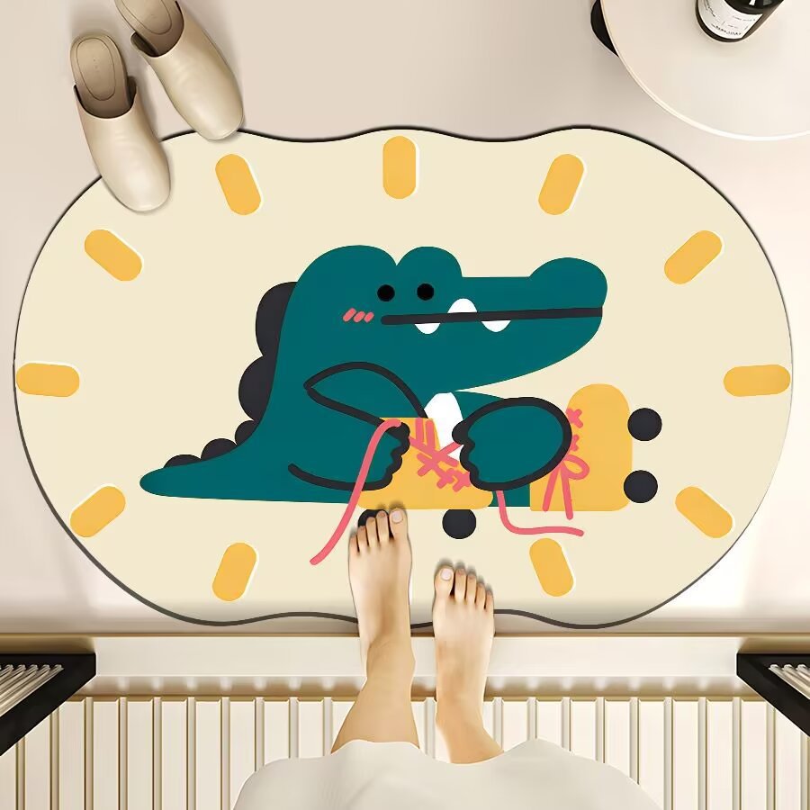 Süße Cartoon Bär Badmatte Brehn