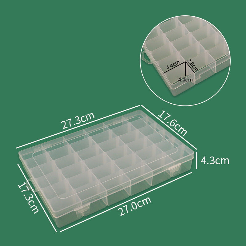 Multi-geteilter Bastelbedarf-Organizer Brehn