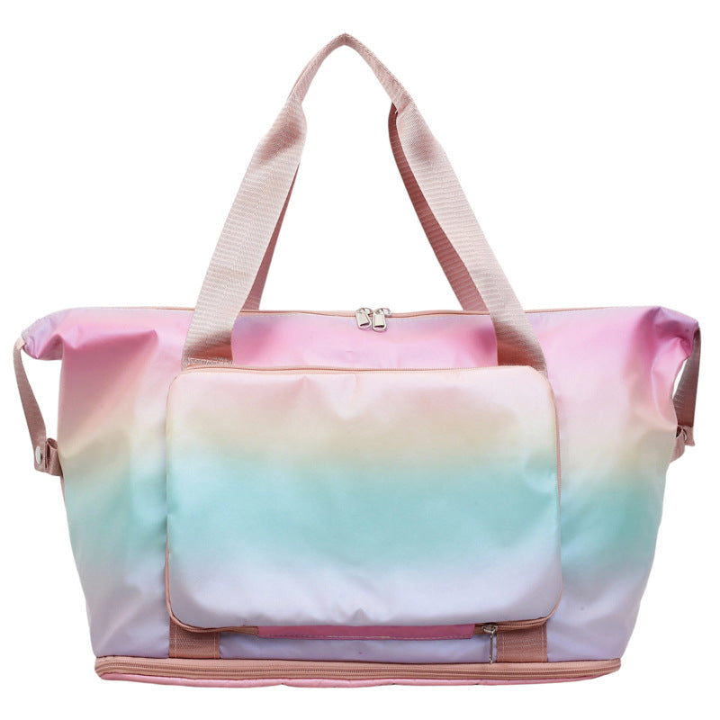 Farbblock Reise Duffel Tasche Brehn