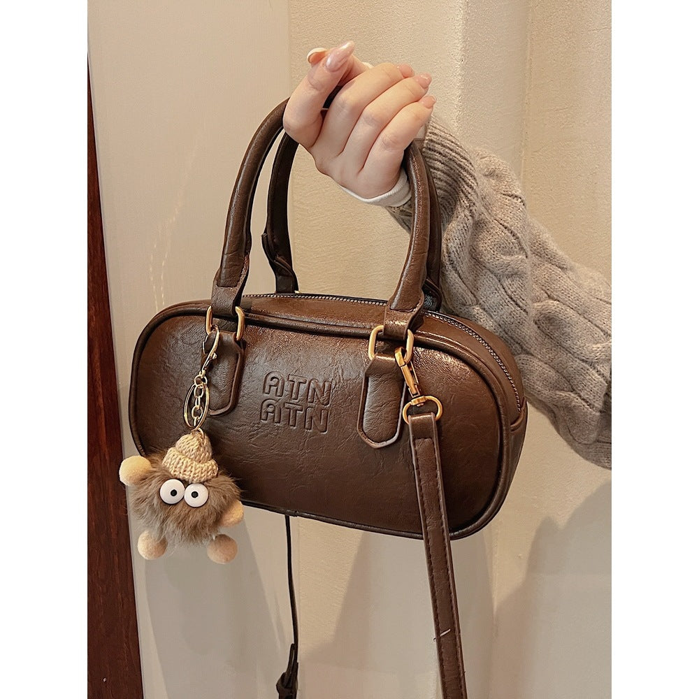 Texturierte Mini-Handtasche Brehn