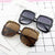Damen Geometrische Sonnenbrille im modernen Design Brehn