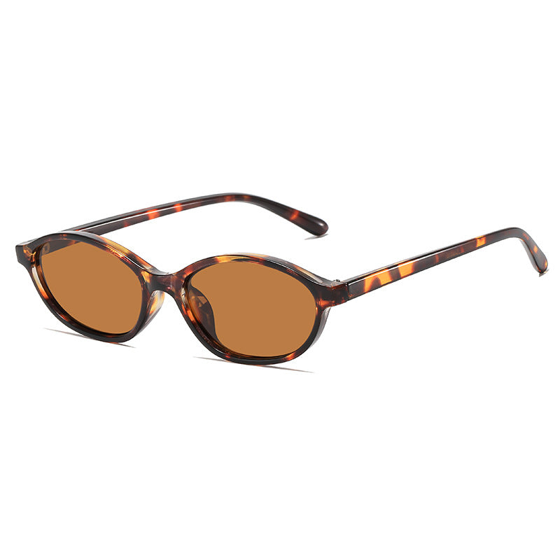 Elegante Vintage-inspirierte ovale Sonnenbrillen Brehn