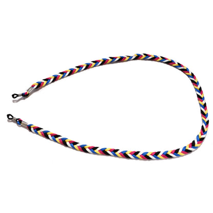 Bunte Geflochtene Brillenband Brehn