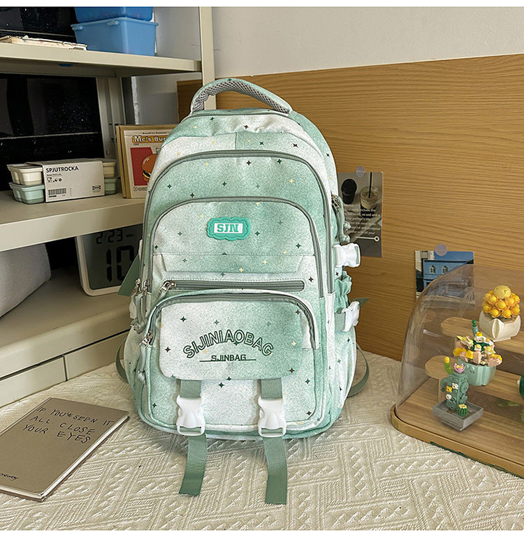 Multi-Taschen Galaxy-Themen Schulrucksack