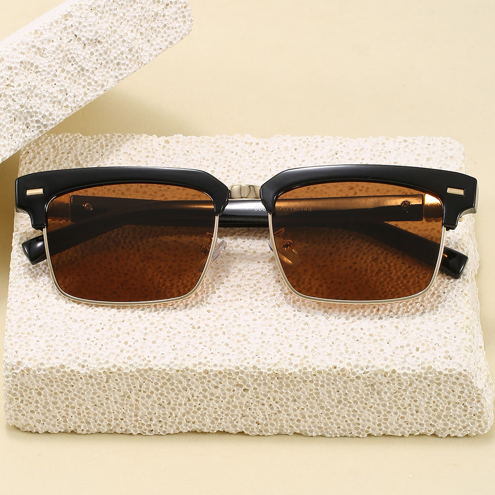 Modische Sonnenbrille mit Quadratischem Rahmen und Stilvollem Design Brehn